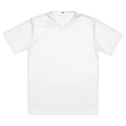 iSAW Unisex White Sports Jersey