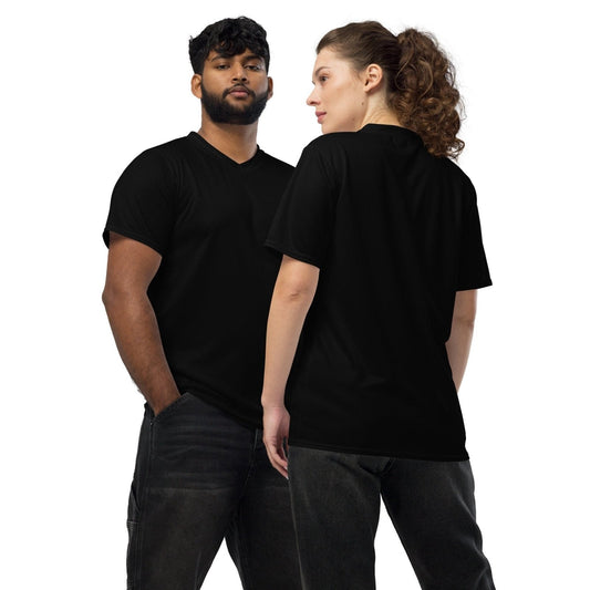 iSAW Unisex Black Sports Jersey