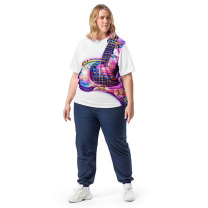 Hippie Guitar - Womens Sports Jersey