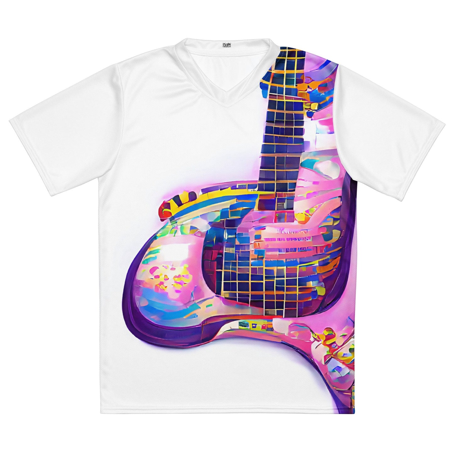 Hippie Guitar - Womens Sports Jersey