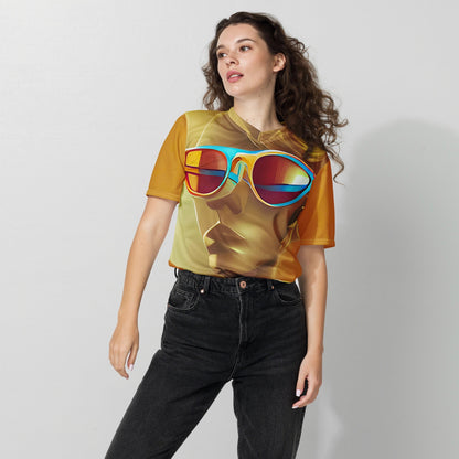 Retro Cool Orange - Womens Sports Jersey