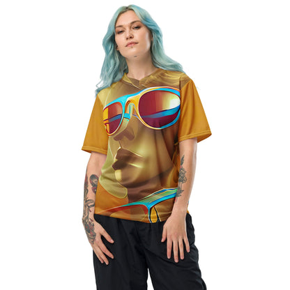 Retro Cool Orange - Womens Sports Jersey