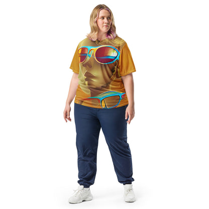 Retro Cool Orange - Womens Sports Jersey