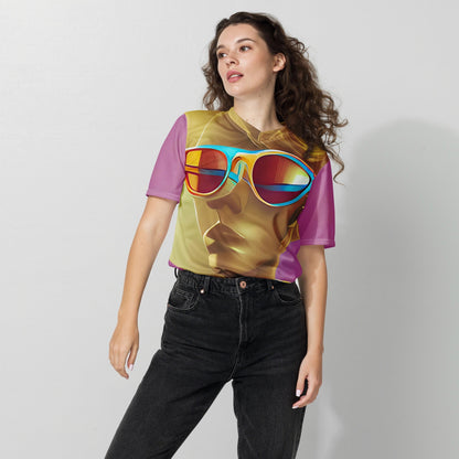 Retro Cool Pink - Womens Sports Jersey