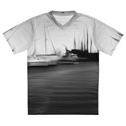 The Sleeping Yachts (at Night) - Unisex Sports Jersey
