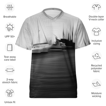 The Sleeping Yachts (at Night) - Unisex Sports Jersey
