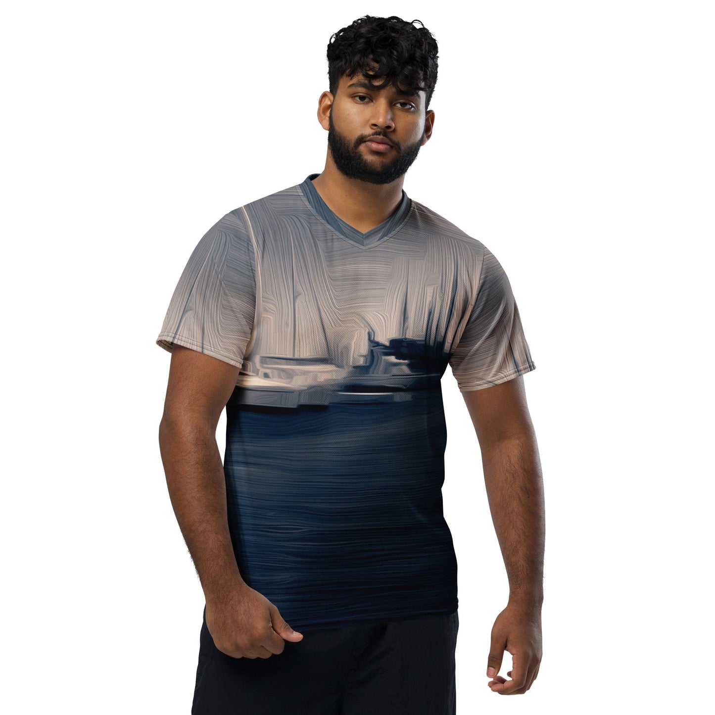 The Sleeping Yachts (at Sunrise) - Unisex Sports Jersey