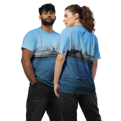 The Sleeping Yachts (at Morning) - Unisex Sports Jersey