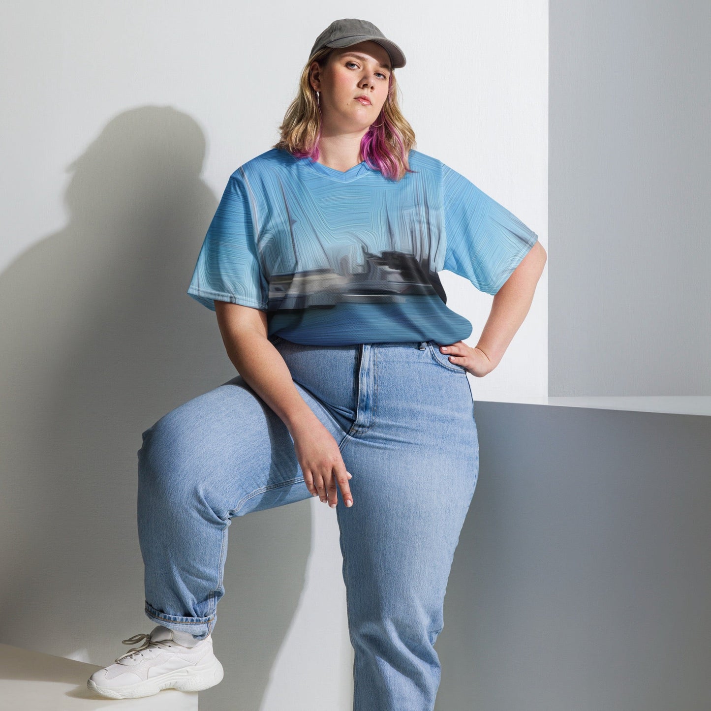 The Sleeping Yachts (at Morning) - Unisex Sports Jersey