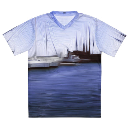 The Sleeping Yachts (at Afternoon) - Unisex Sports Jersey