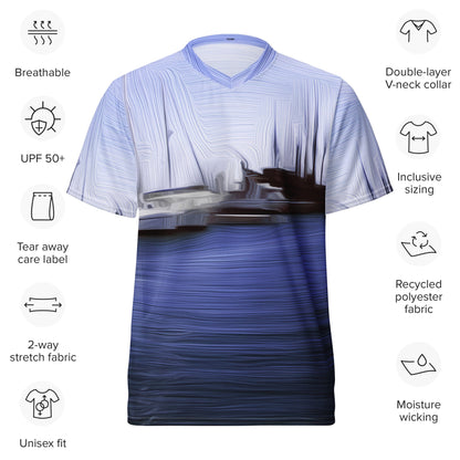 The Sleeping Yachts (at Afternoon) - Unisex Sports Jersey