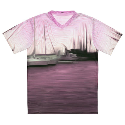 The Sleeping Yachts (at Evening) - Unisex Sports Jersey