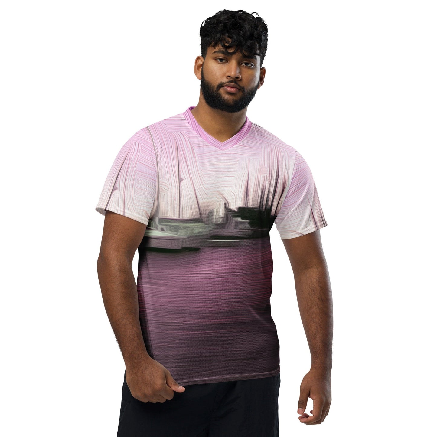 The Sleeping Yachts (at Evening) - Unisex Sports Jersey