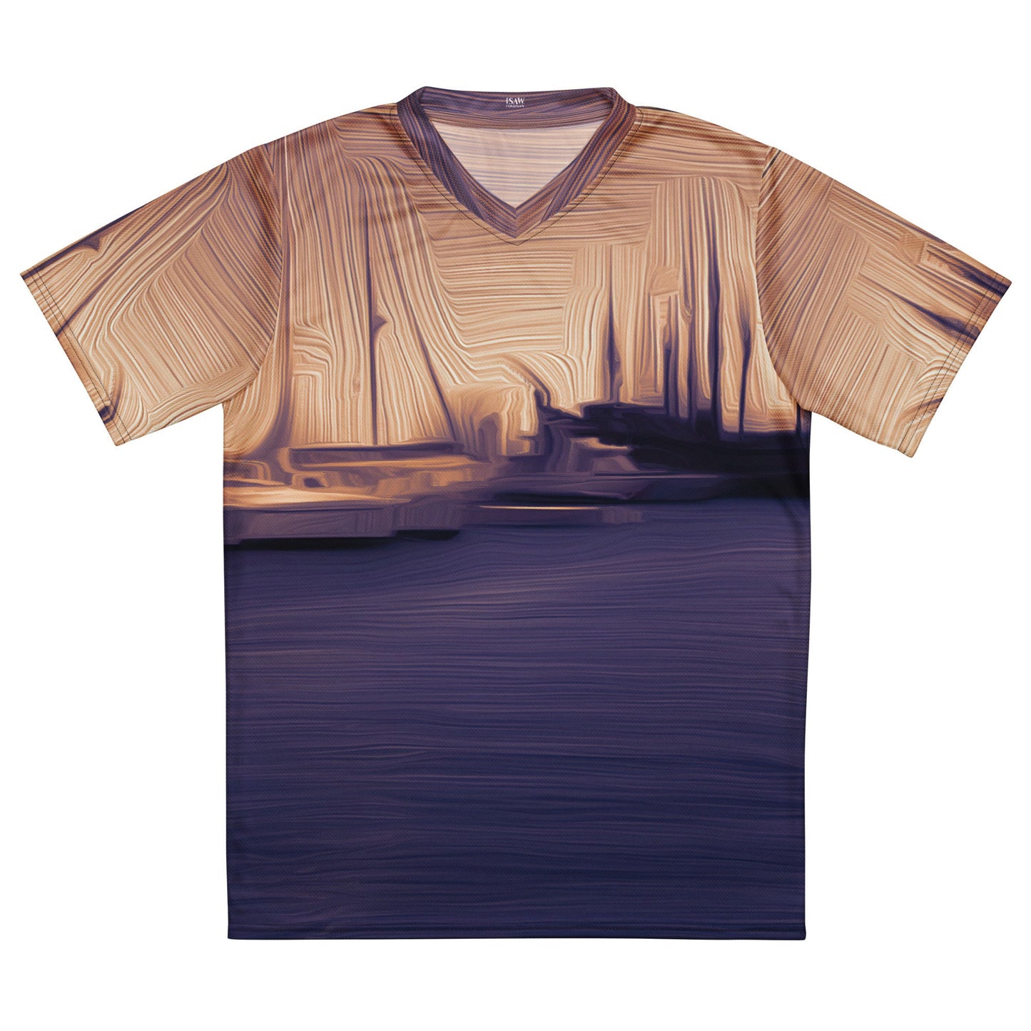 The Sleeping Yachts (at Sunset) - Unisex Sports Jersey