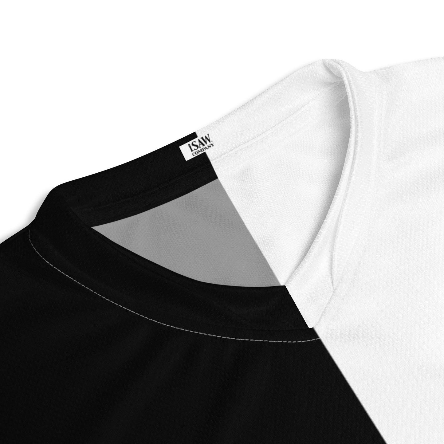 Half Black Half White - Unisex Sports Jersey
