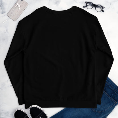 iSAW Unisex Black Sweatshirt - iSAW Company