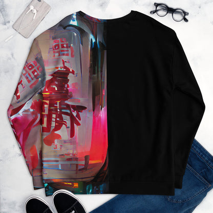 Half Black Half Báijiǔ - Unisex Sweatshirt