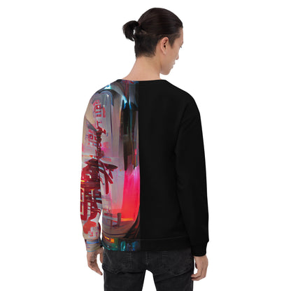 Half Black Half Báijiǔ - Unisex Sweatshirt
