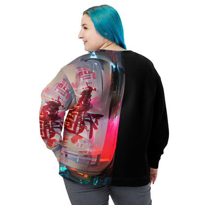 Half Black Half Báijiǔ - Unisex Sweatshirt