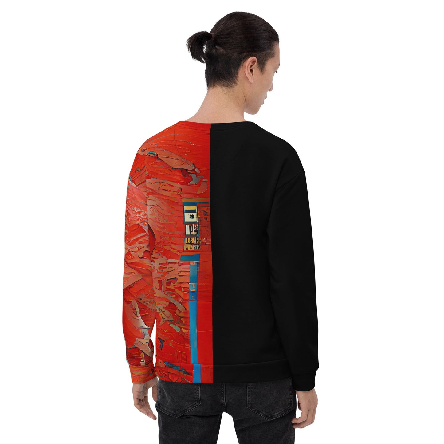Half Black Half Hónghǎi - Unisex Sweatshirt