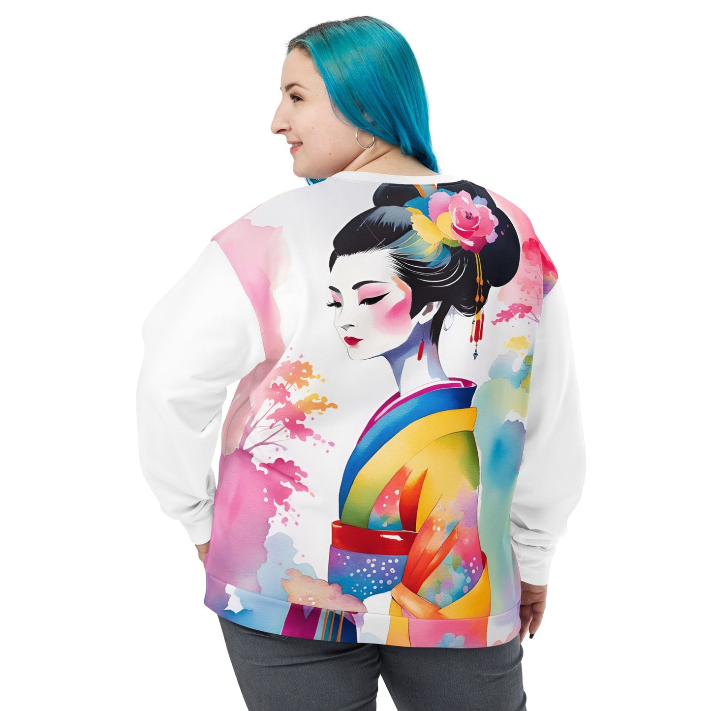 Geisha Girl - Womens Sweatshirt