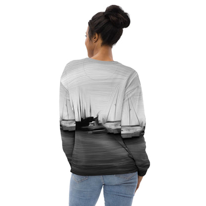 The Sleeping Yachts (at Night) - Unisex Sweatshirt