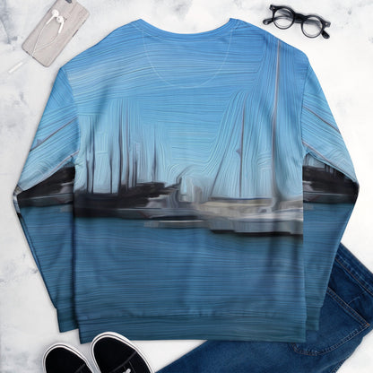 The Sleeping Yachts (at Morning) - Unisex Sweatshirt