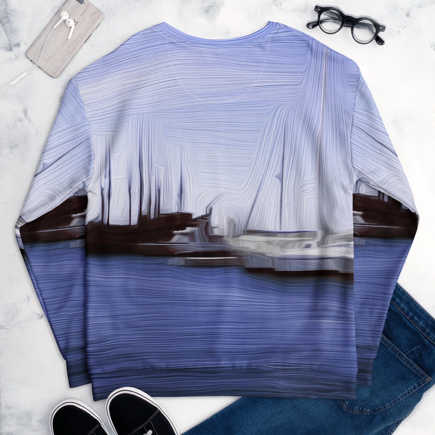 The Sleeping Yachts (at Afternoon) - Unisex Sweatshirt