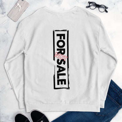 Not For Sale Black Stamp - Unisex Sweatshirt