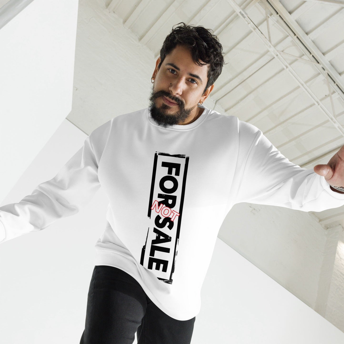 Not For Sale Black Stamp - Unisex Sweatshirt
