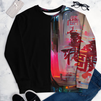 Half Black Half Báijiǔ - Unisex Sweatshirt