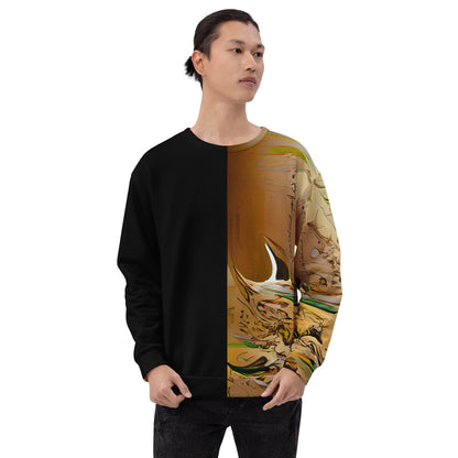 Half Black Half Gāolàng - Unisex Sweatshirt