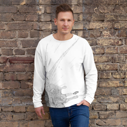 Watercolour Grey Splash - Unisex Sweatshirt