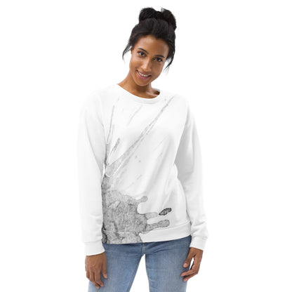 Watercolour Grey Splash - Unisex Sweatshirt