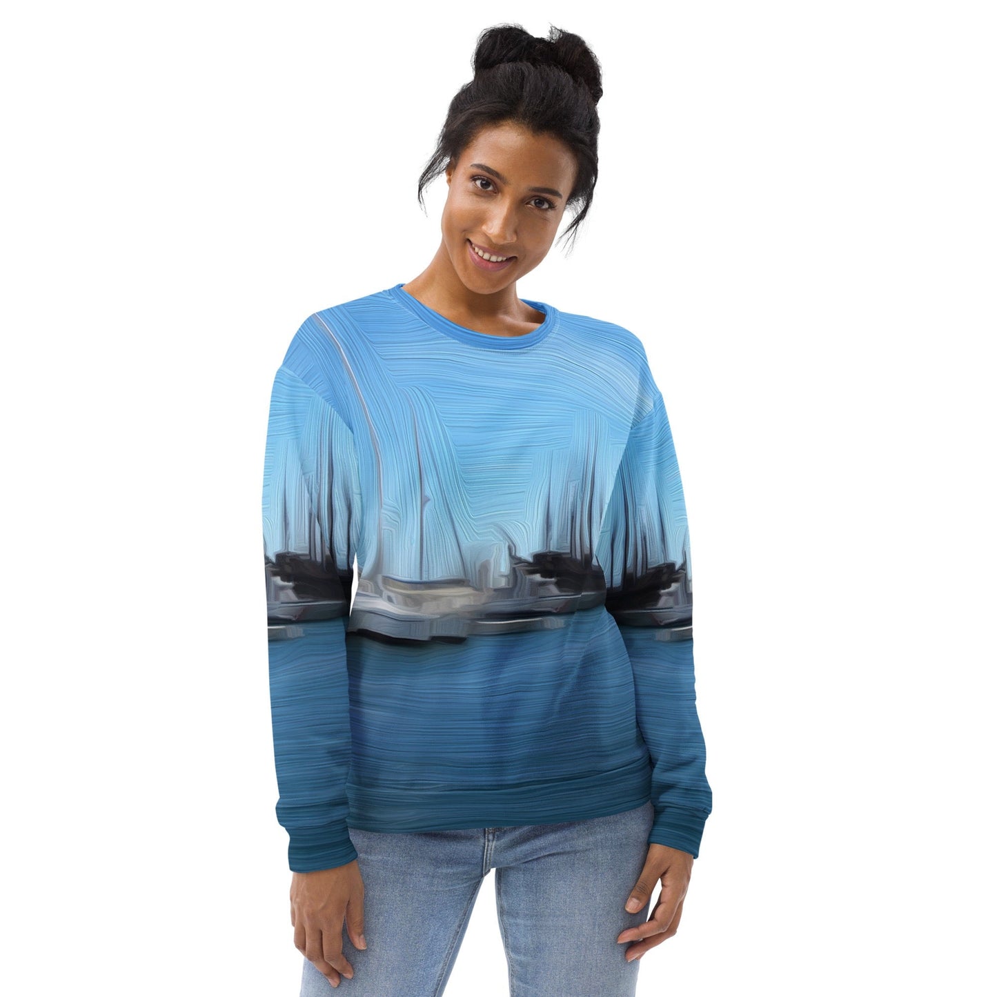 The Sleeping Yachts (at Morning) - Unisex Sweatshirt
