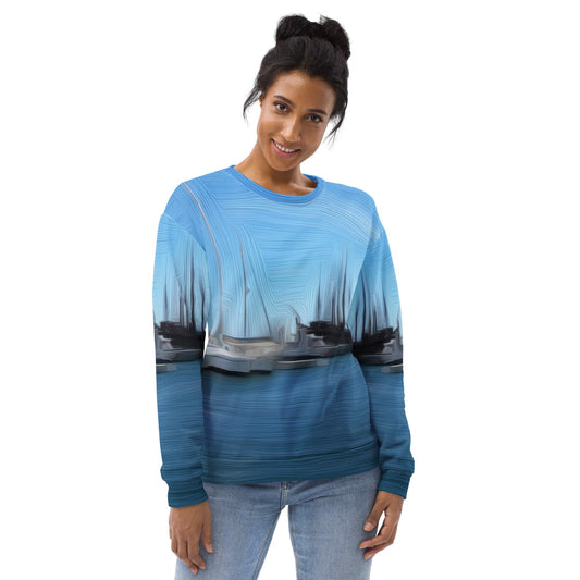 The Sleeping Yachts (at Morning) - Unisex Sweatshirt