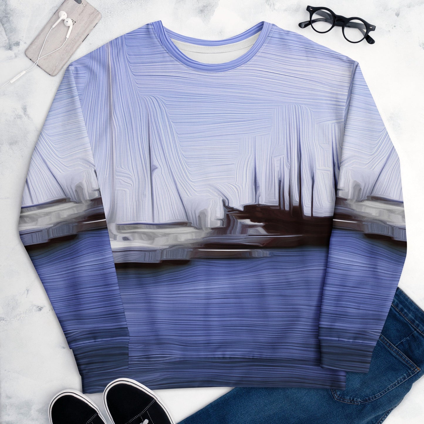 The Sleeping Yachts (at Afternoon) - Unisex Sweatshirt