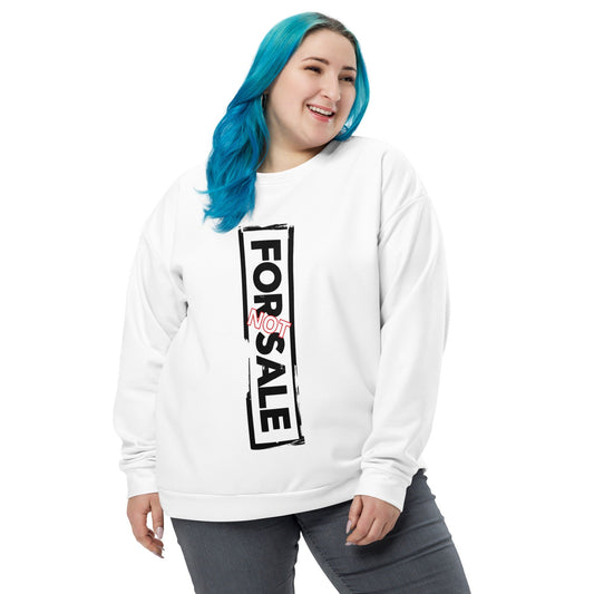 Not For Sale Black Stamp - Unisex Sweatshirt