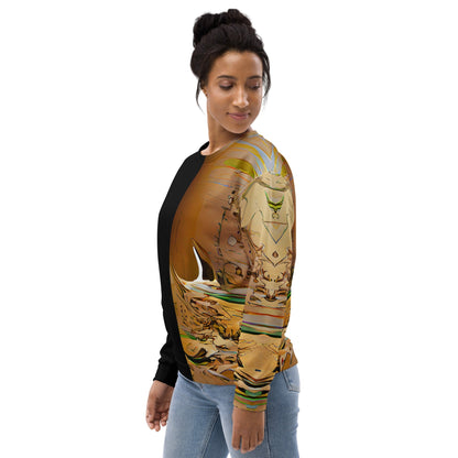Half Black Half Gāolàng - Unisex Sweatshirt