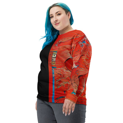 Half Black Half Hónghǎi - Unisex Sweatshirt