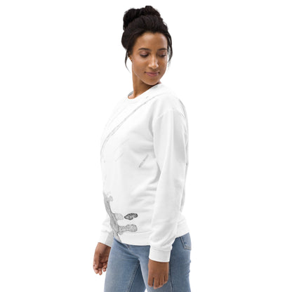Watercolour Grey Splash - Unisex Sweatshirt