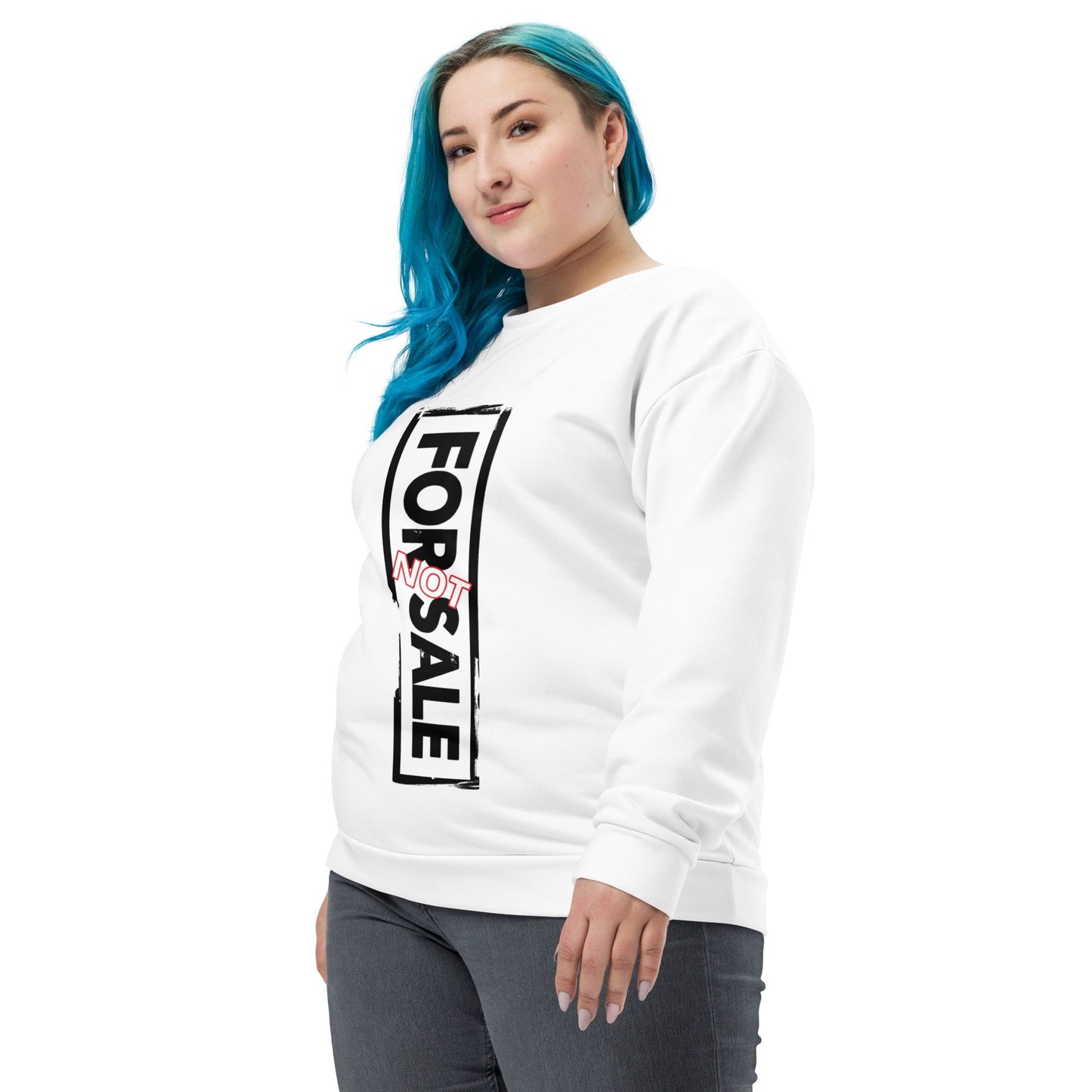 Not For Sale Black Stamp - Unisex Sweatshirt