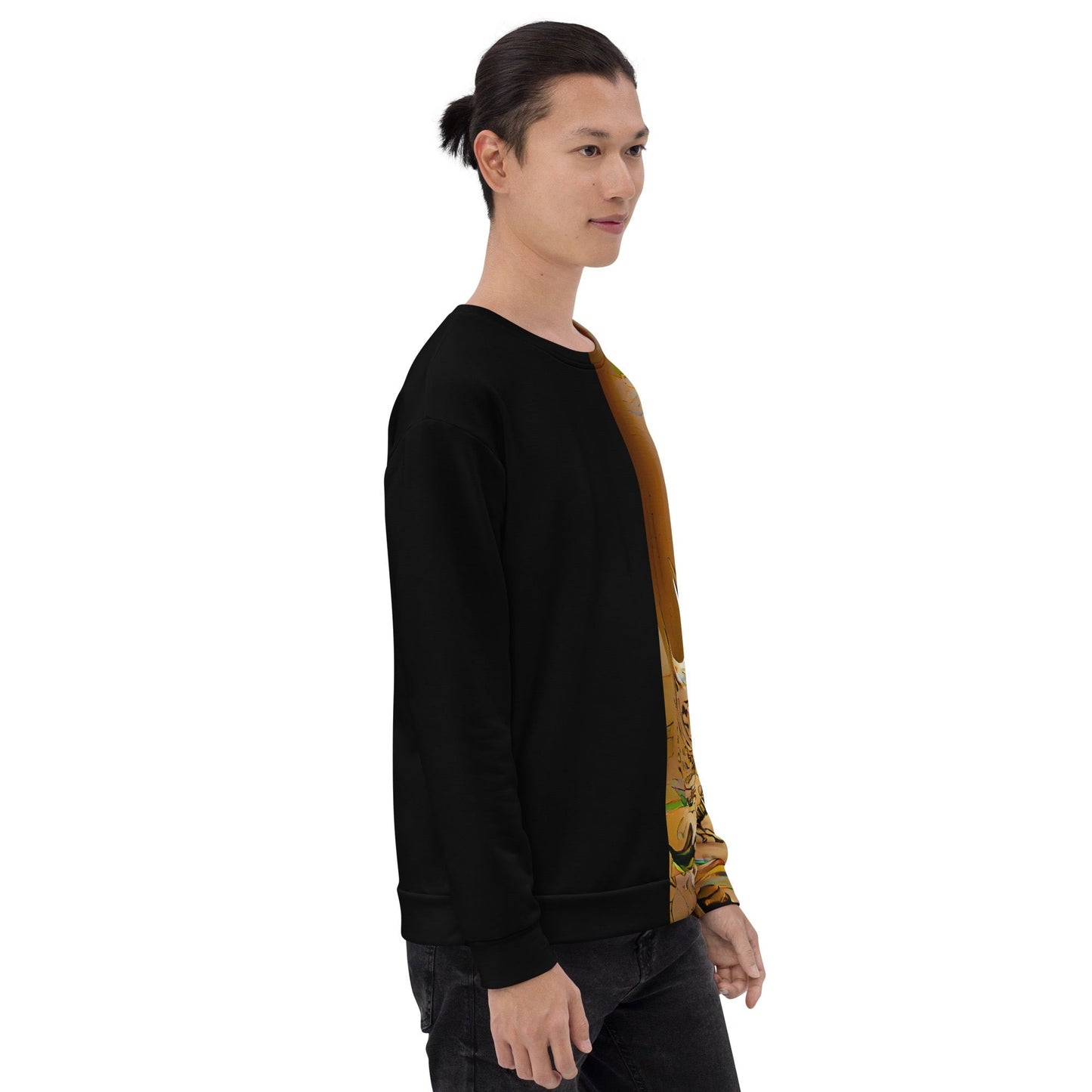 Half Black Half Gāolàng - Unisex Sweatshirt