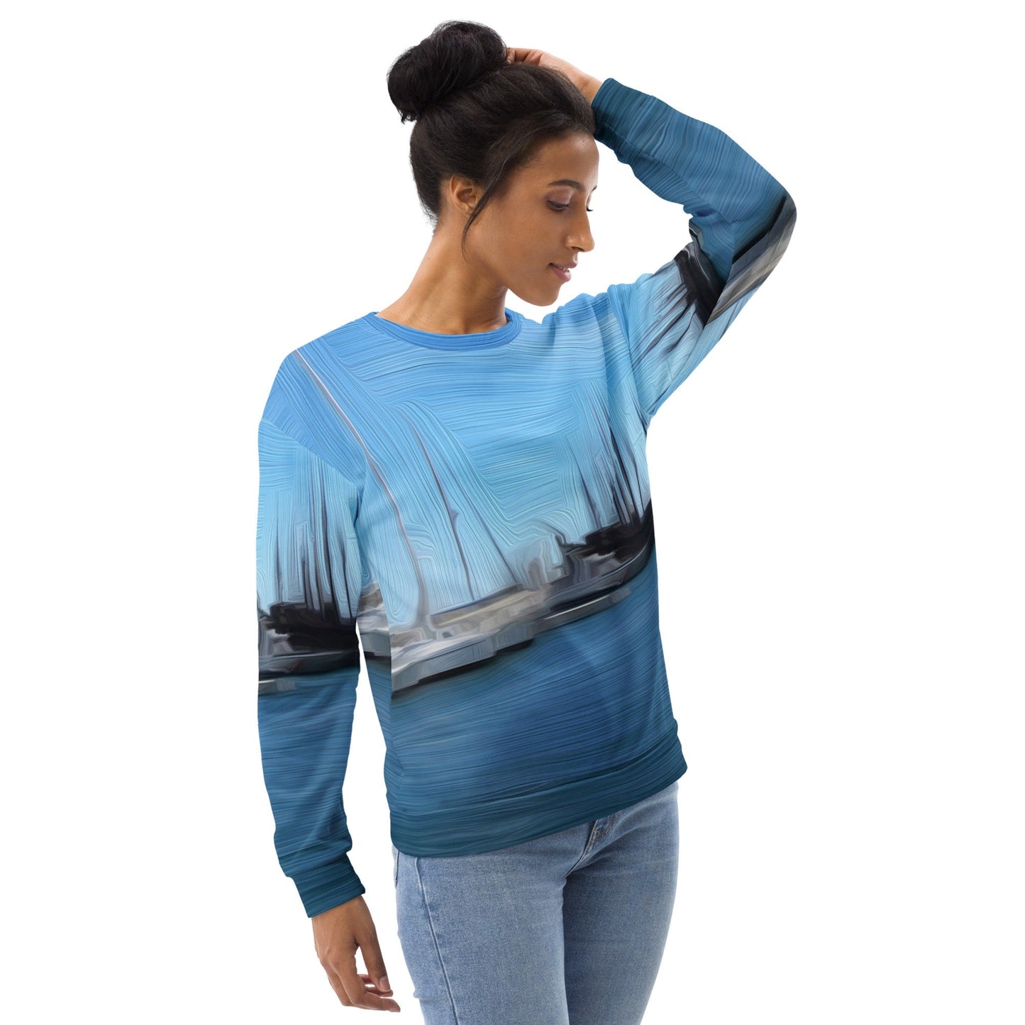 The Sleeping Yachts (at Morning) - Unisex Sweatshirt