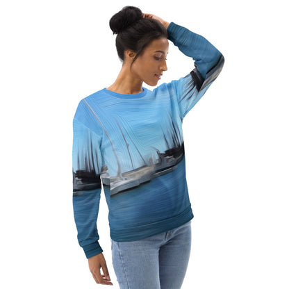 The Sleeping Yachts (at Morning) - Unisex Sweatshirt