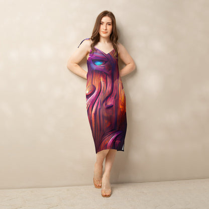 Hardwood - Womens Chiffon Slip Dress
