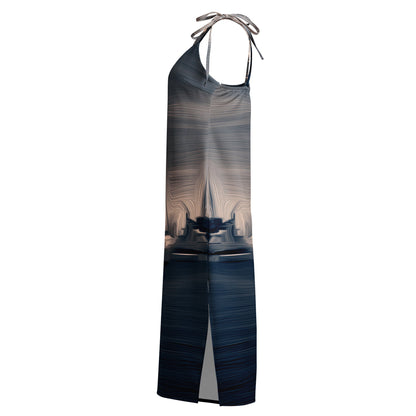 The Sleeping Yachts (at Sunrise) - Womens Chiffon Slip Dress
