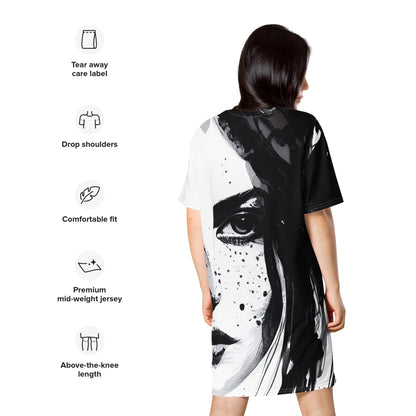I'm Emotionally Empty - Womens T-Shirt Dress