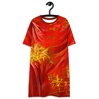 Qízhì - Womens T-Shirt Dress - iSAW Company