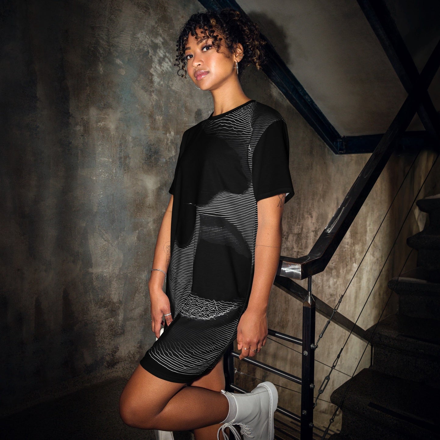 Shhh! - Womens T-Shirt Dress - iSAW Company